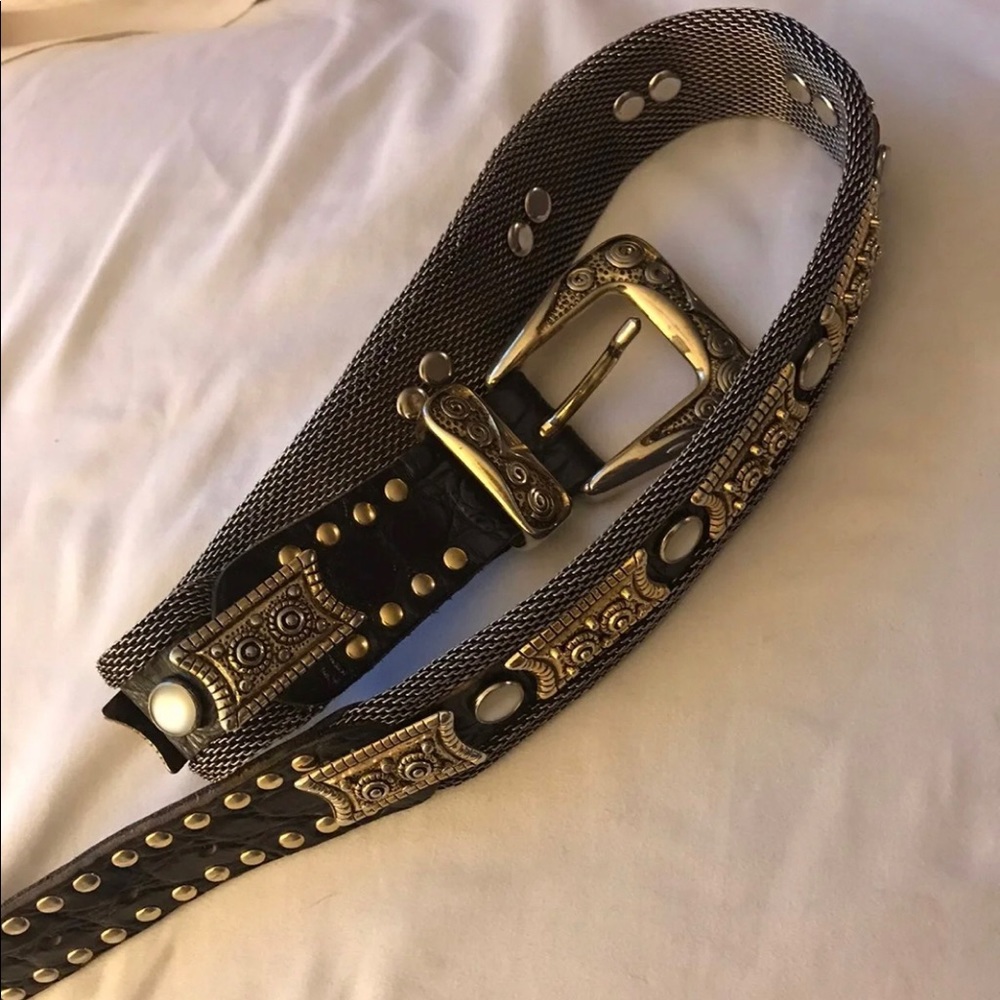 Vintage Boho Leather Belt